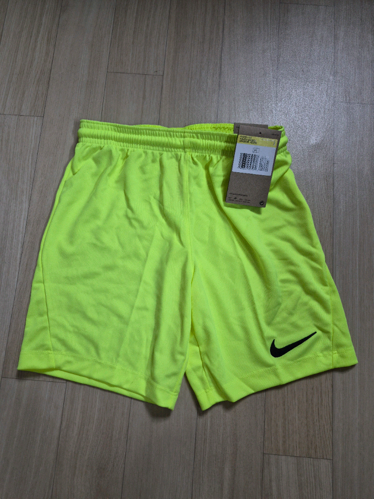 유니섹스 형광 그린 반바지 이미지