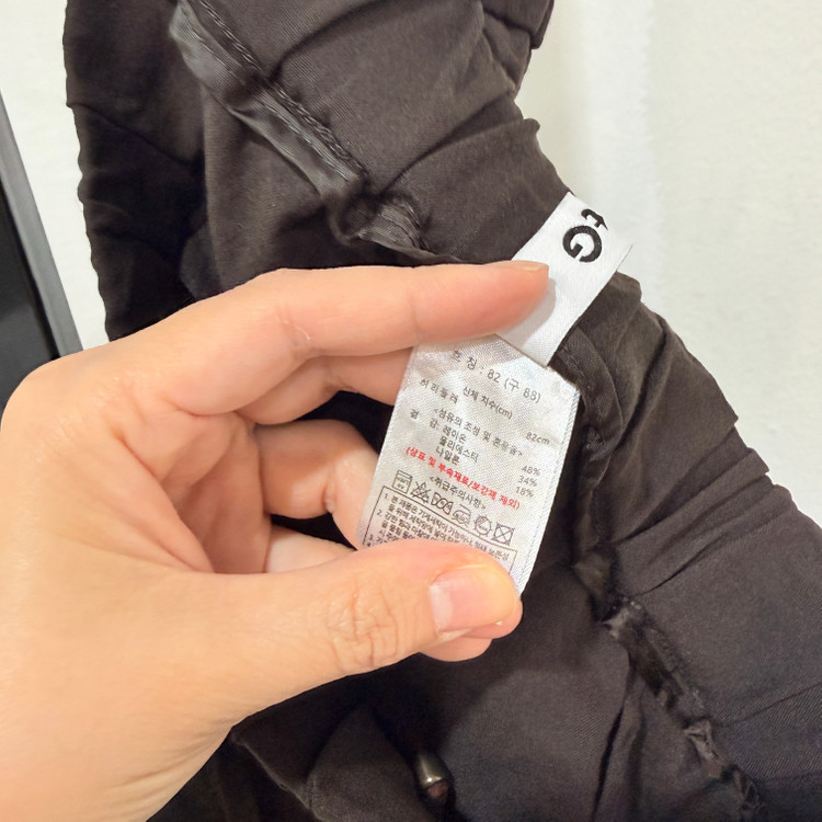 (88)A+G 레이온 브라운 빅사이즈 팬츠 바지 4466 이미지