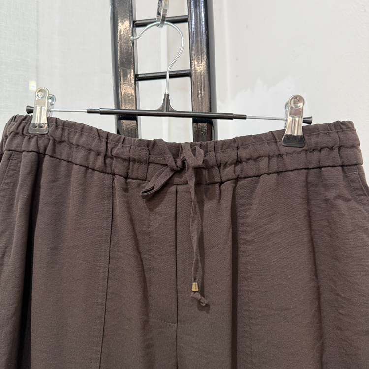 (88)A+G 레이온 브라운 빅사이즈 팬츠 바지 4466 이미지