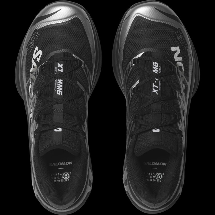 살로몬 x MM6 메종 마르지엘라 XT-MM6 블랙 Ftw 실버 275 새상품 이미지