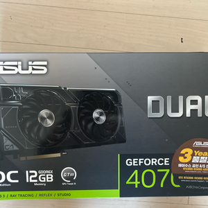 ASUS RTX 4070 이미지