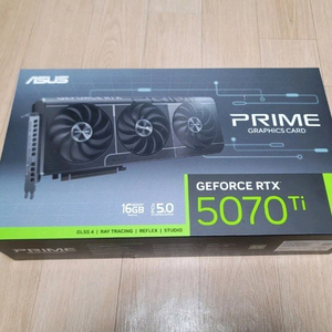 ASUS PRIME RTX 5070Ti 논OC 팝니다 이미지
