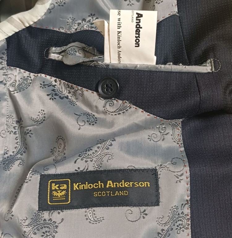 킨록앤더슨 남성 울·실크 정장 세트 106 Kinloch Anderson 이미지