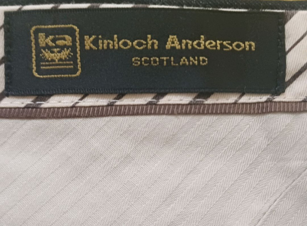 킨록앤더슨 남성 울·실크 정장 세트 106 Kinloch Anderson 이미지