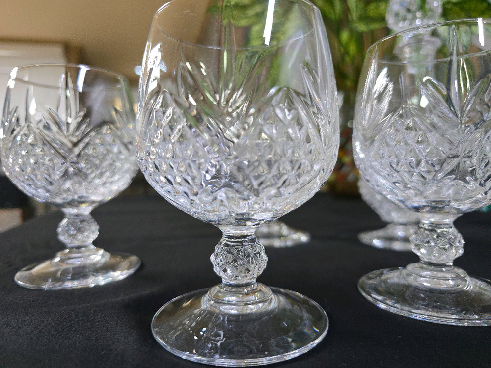 크리스탈 잔과 유리잔세트~* 이미지