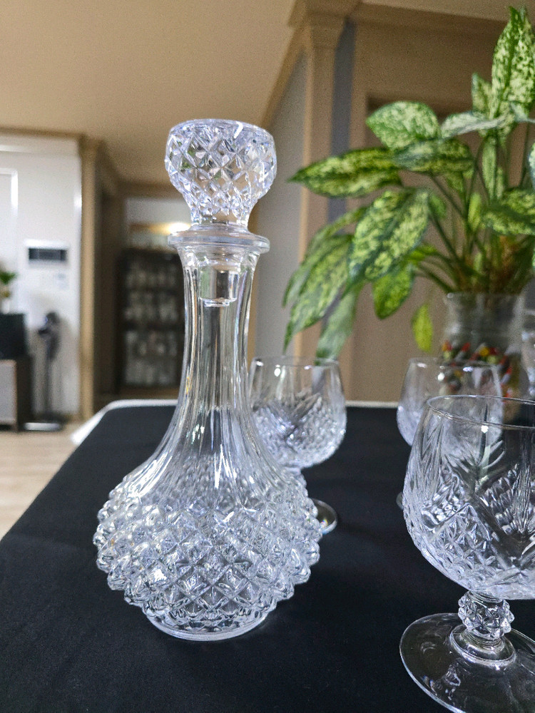 크리스탈 잔과 유리잔세트~* 이미지
