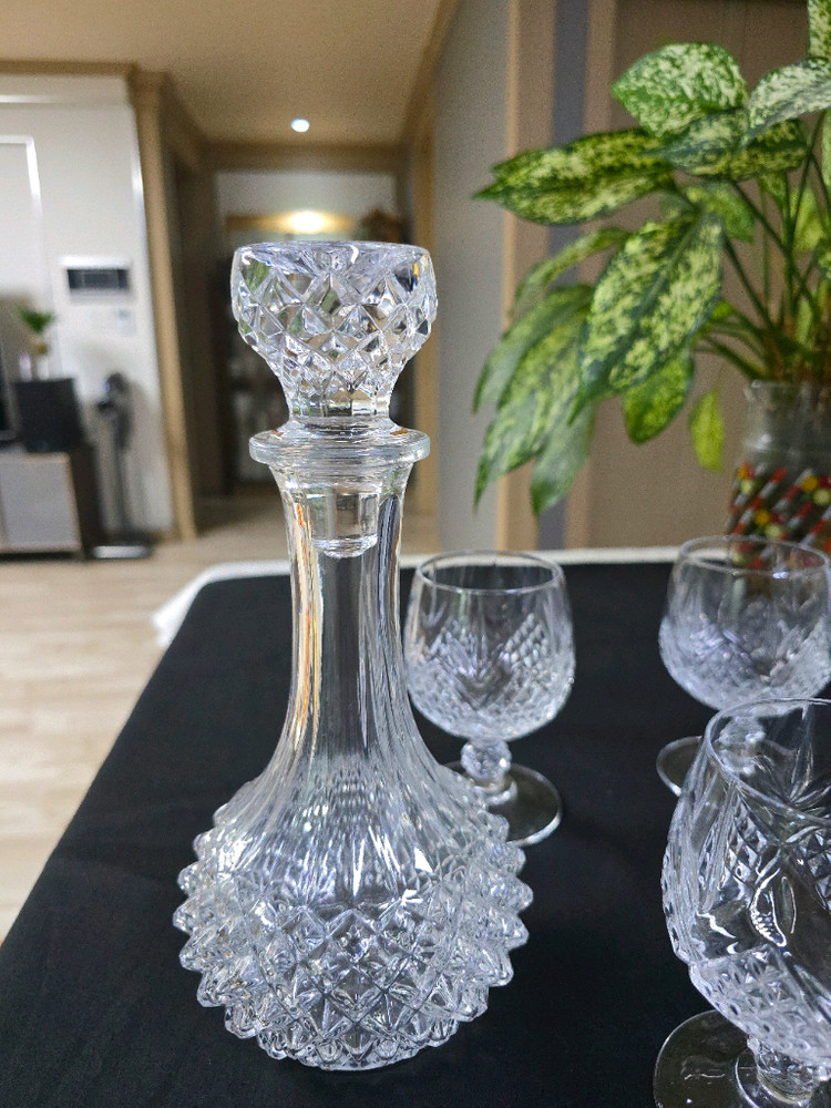 크리스탈 잔과 유리잔세트~* 이미지