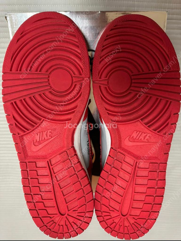 275] 나이키 x 오프화이트 덩크 로우 유니버시티 이미지