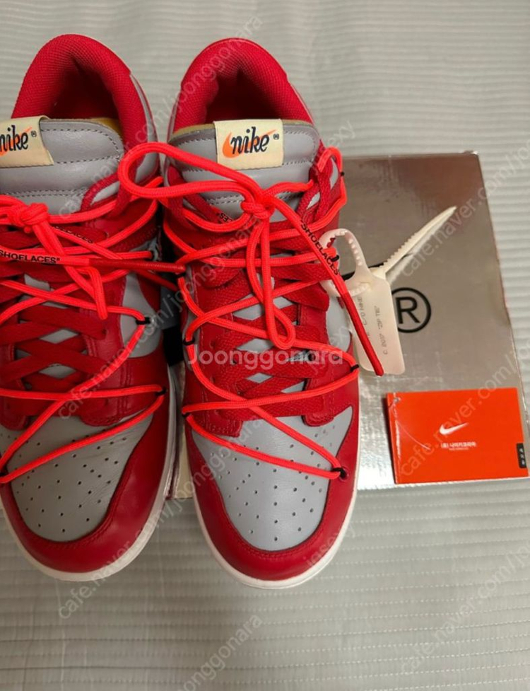 275] 나이키 x 오프화이트 덩크 로우 유니버시티 이미지