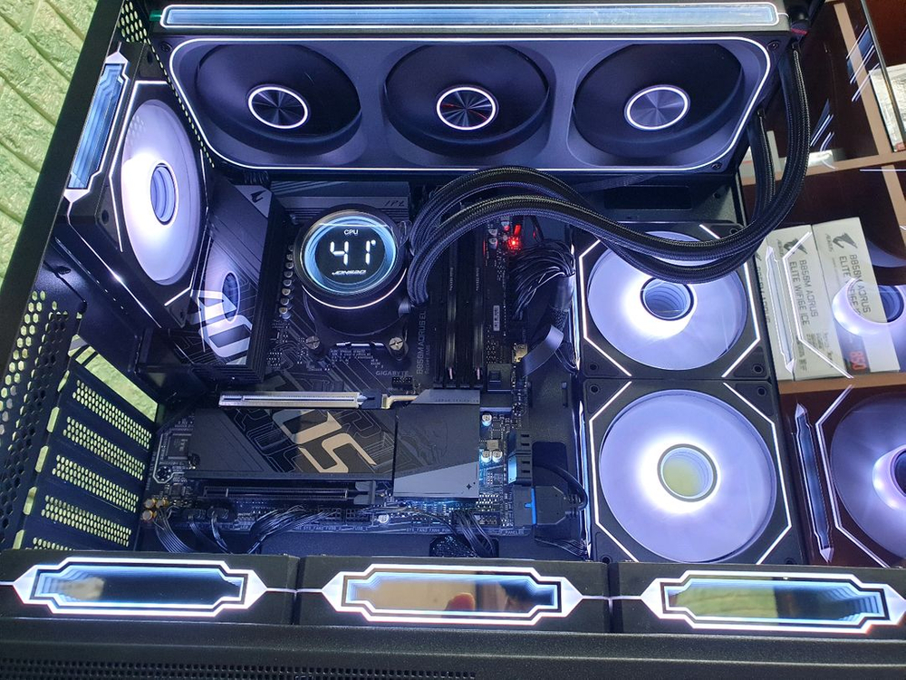 반본체 ) 9800X3D 미사용 게이밍 컴퓨터 pc 이미지