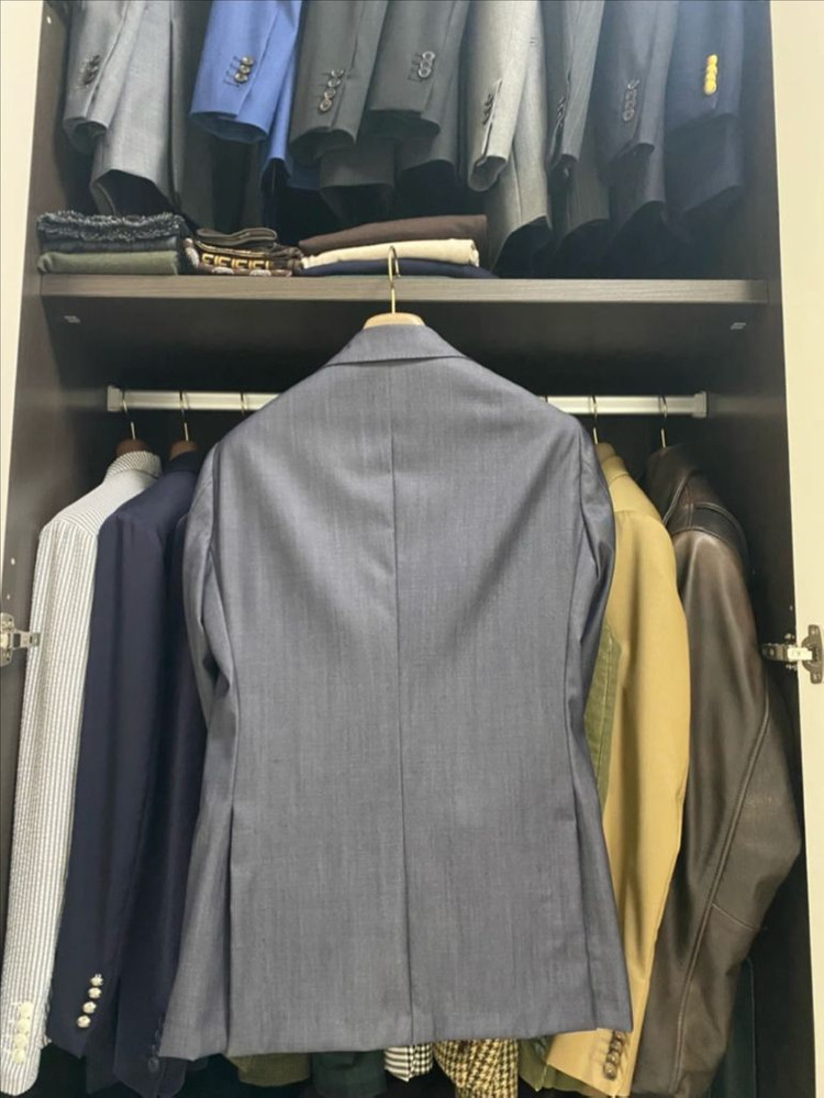 링자켓(RING JACKET) 차콜그레이 수트 셋업(44) 이미지