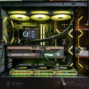 미사용 ) 9800X3D & RTX5080 게이밍 컴퓨터 PC 이미지