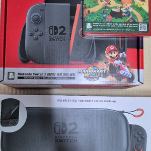닌텐도 스위치2 마리오카트 월드 에디션+칩 판매합니다. 이미지