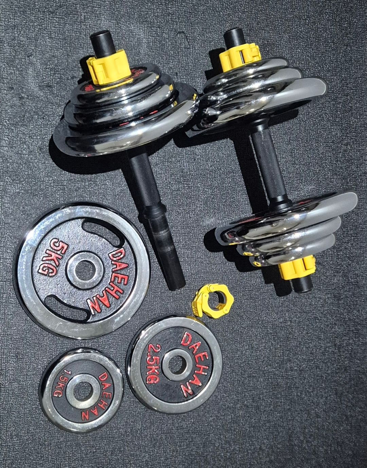 (택포) 헬스프라자 무쇠 덤벨봉 덤벨바 경량봉 아령봉 이미지