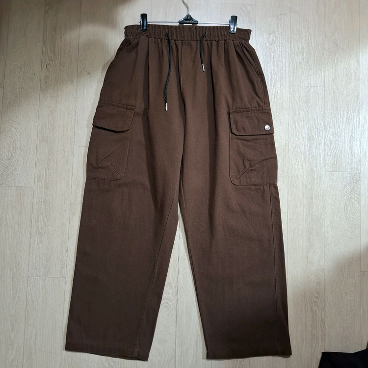 카고팬츠 2종 블랙+브라운 27 이미지
