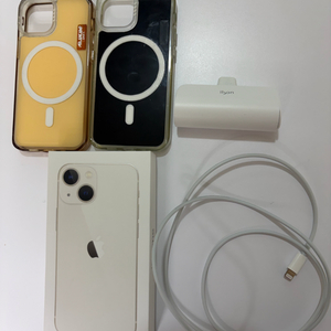 애플 아이폰13미니 스타라이트 화이트 256G 이미지