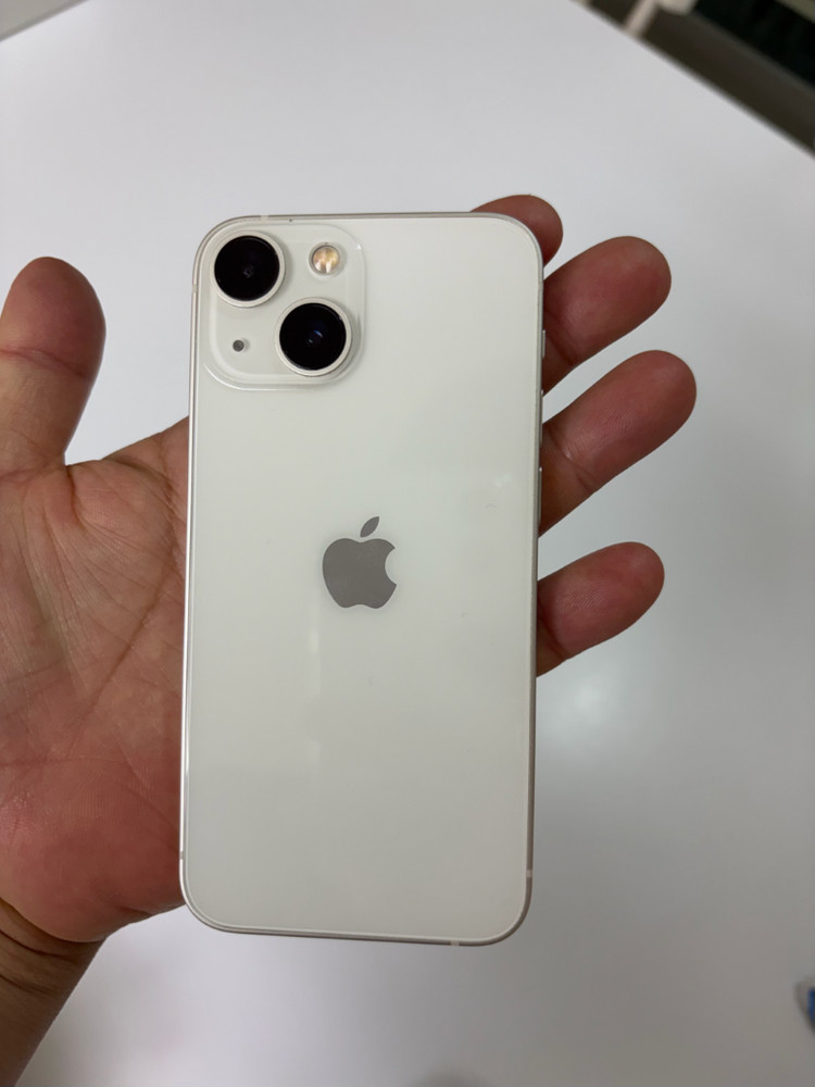 애플 아이폰13미니 스타라이트 화이트 256G 이미지