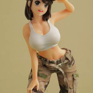 미개봉 뷰티풀 군바리 정수아 한정판 피규어 스태츄 1/7 GNF 네이버 웹툰 이미지