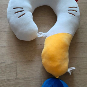 헬로 키티 물음표 목베개 이미지