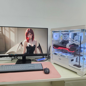 [세종/대전/청주] i7-9700KF / RTX 3070 Ti / 화이트 수랭 감성 본체 판매 이미지