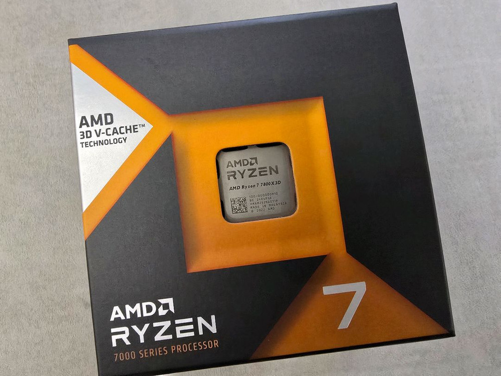 AMD 라이젠7 7800X3D CPU 대원 정품 팝니다. 이미지
