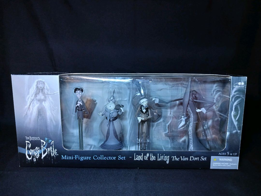 팀 버튼 유령신부 피규어 미개봉 4종 세트 이미지