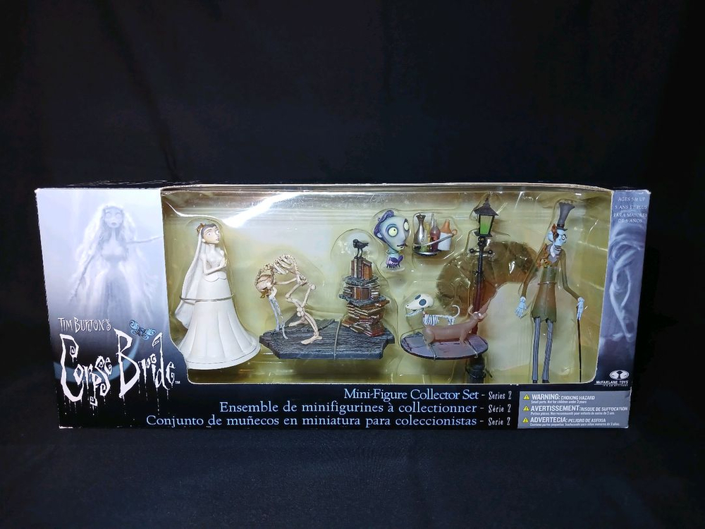 팀 버튼 유령신부 피규어 미개봉 4종 세트 이미지