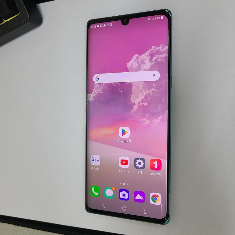 213559 LG 벨벳 그린 128G LGU+ 무잔상 213559 이미지
