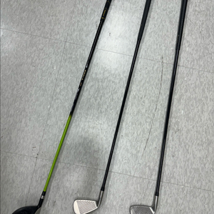 테일러메이드 주니어 키즈 어린이 골프채 아이언 우드 드라이버 3개 이미지