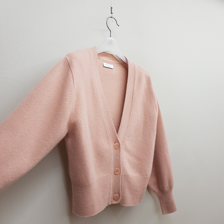 산드로 울소재 브이넥 가디건 0사이즈 이미지