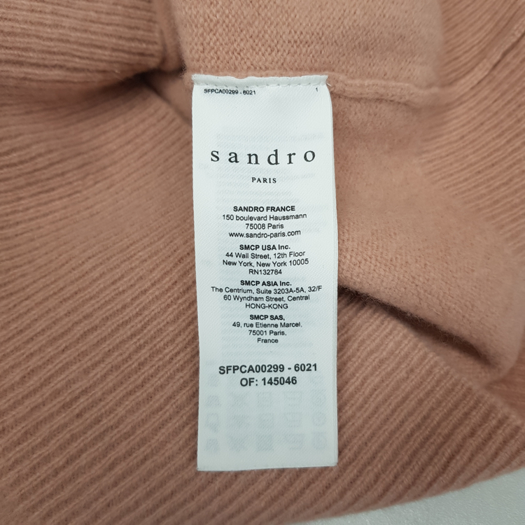 산드로 울소재 브이넥 가디건 0사이즈 이미지