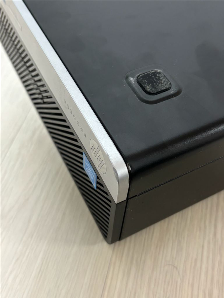 사무용 hp데스크탑 컴퓨터 모니터 키보드 마우스 일괄 팝니다 이미지