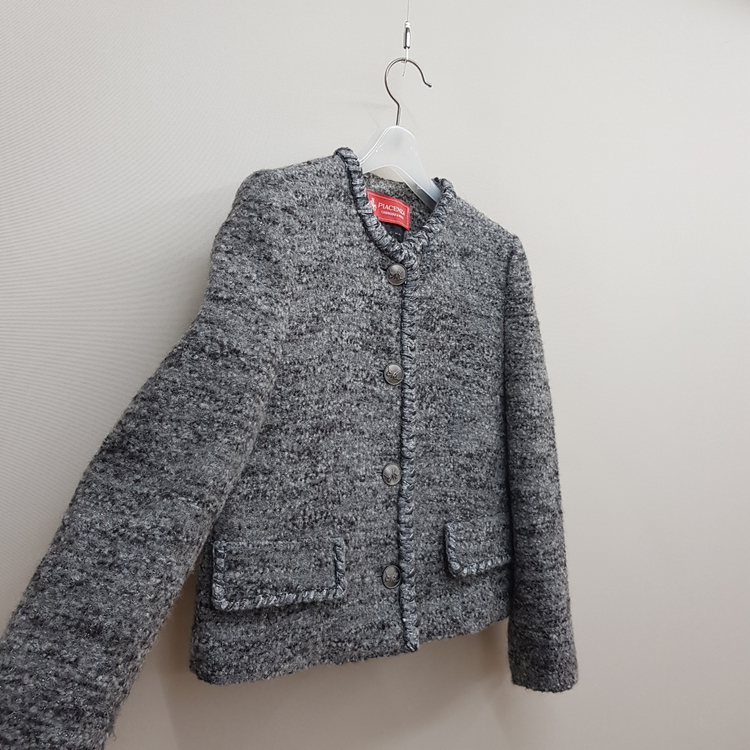 미샤 2022 PIACENZA 캐시미어 트위드 자켓 85-97- 160 이미지