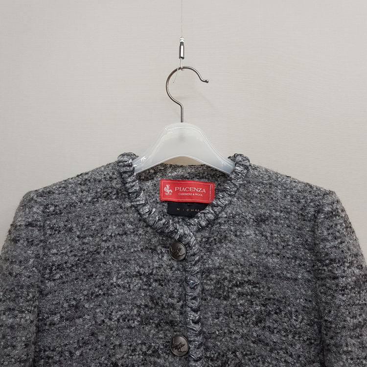 미샤 2022 PIACENZA 캐시미어 트위드 자켓 85-97- 160 이미지