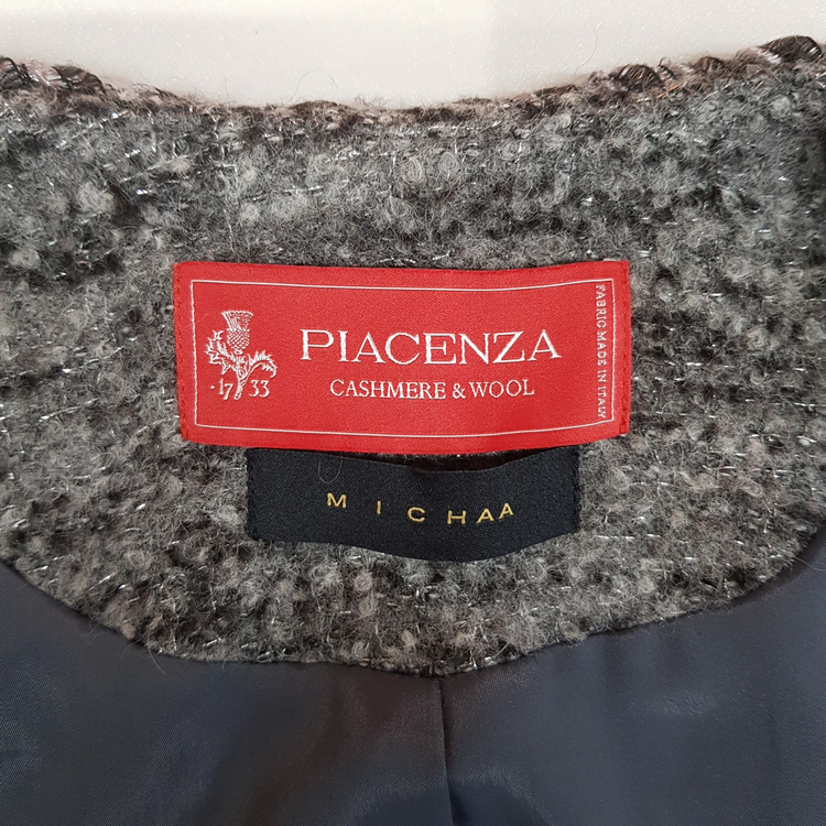 미샤 2022 PIACENZA 캐시미어 트위드 자켓 85-97- 160 이미지