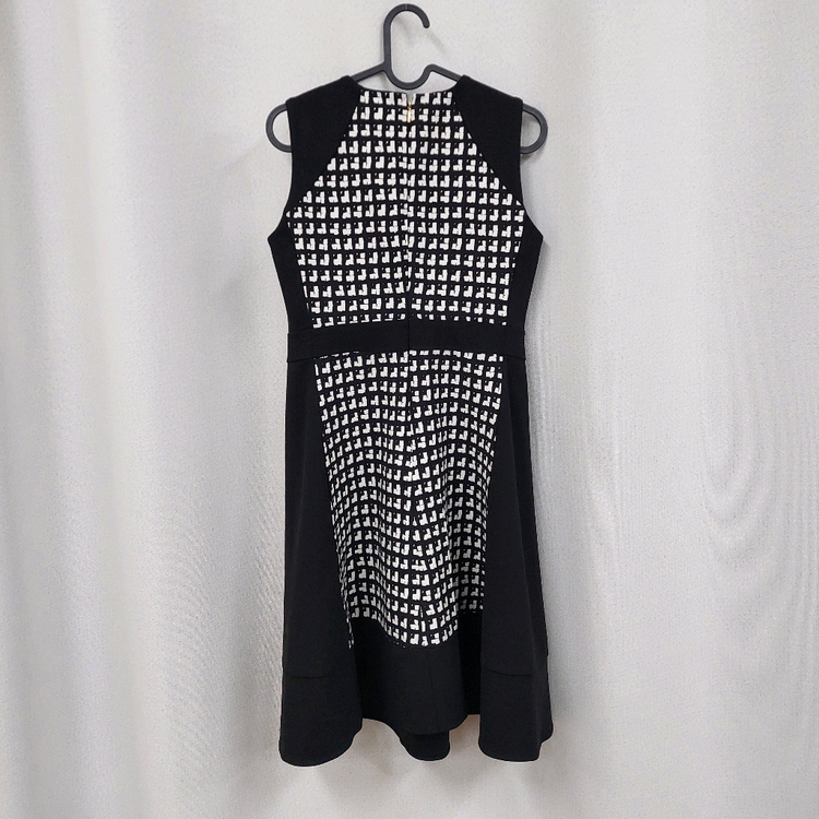 DKNY 민소매 체크패턴 원피스 이미지