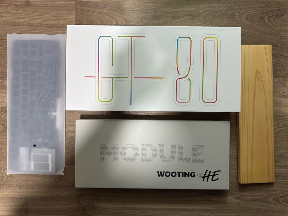 우팅80he+gt80 블랙 하우징+구성품 이미지