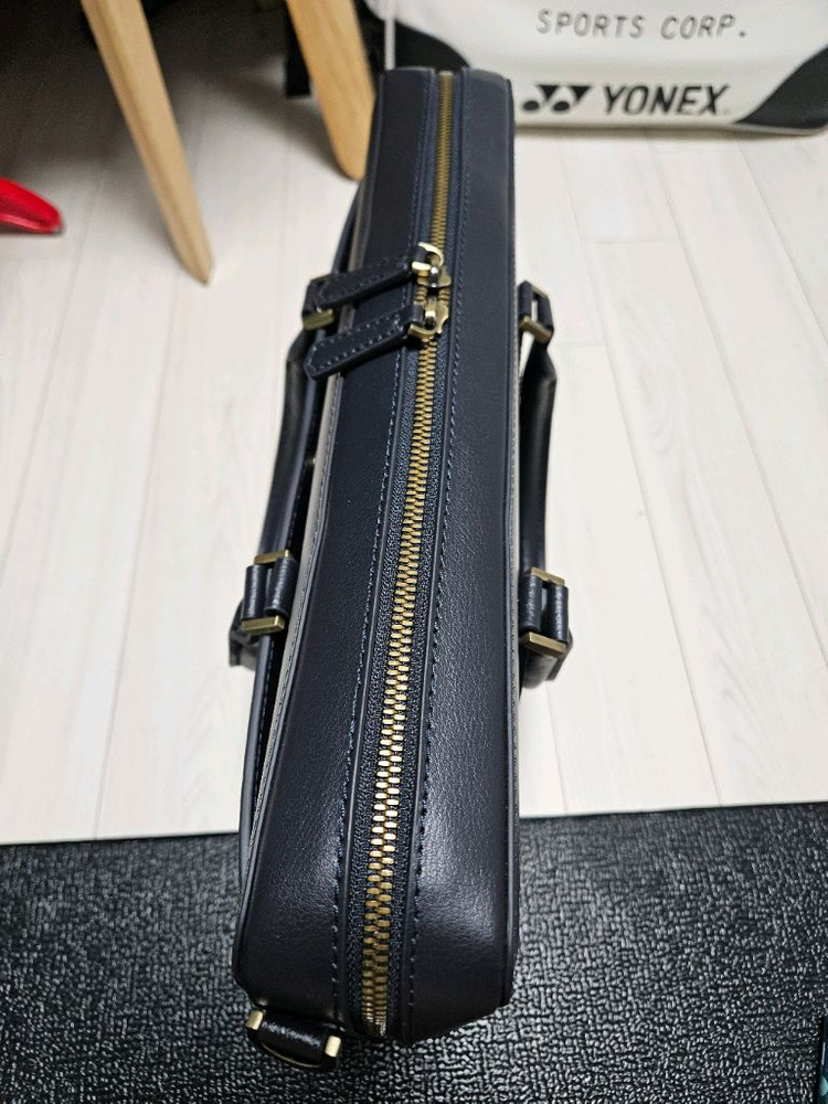 (새상품)샘소나이트 고급진 서류가방 네이비색 이미지