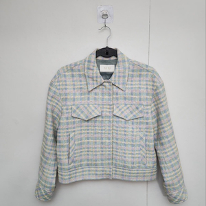 [SJSJ 에스제이에스제이] 95 66 여 체크자켓 크롭자켓 트위드자켓 이미지