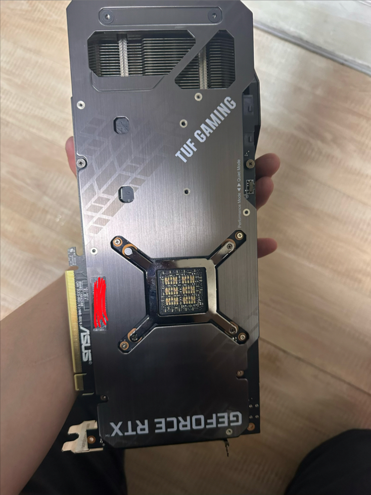 Asus Tuf RTX 3080 그래픽카드 이미지