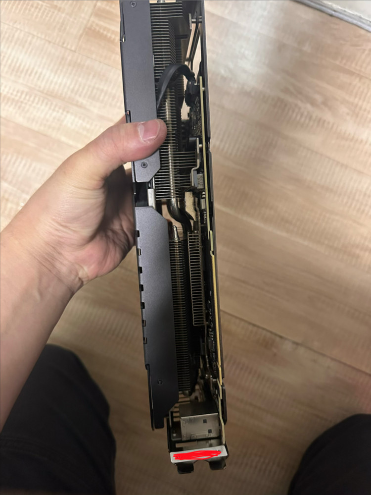 Asus Tuf RTX 3080 그래픽카드 이미지