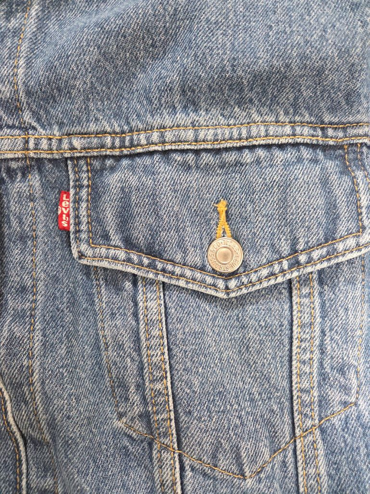 정품 리바이스 3세대 중청자켓 오버핏 m(100)사이즈 새상품 판매 이미지