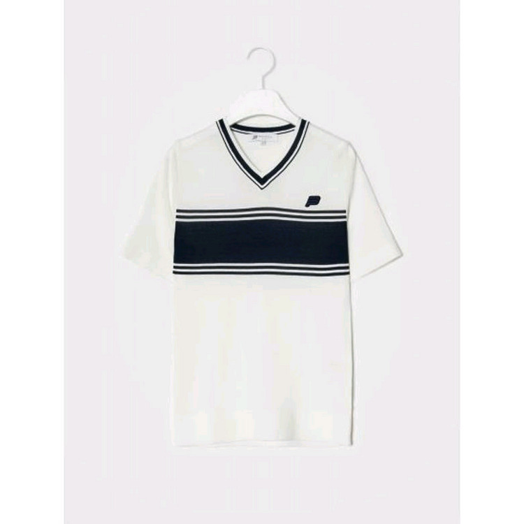 빈폴 여성 레이온 브이넥 반팔 니트 100 이미지