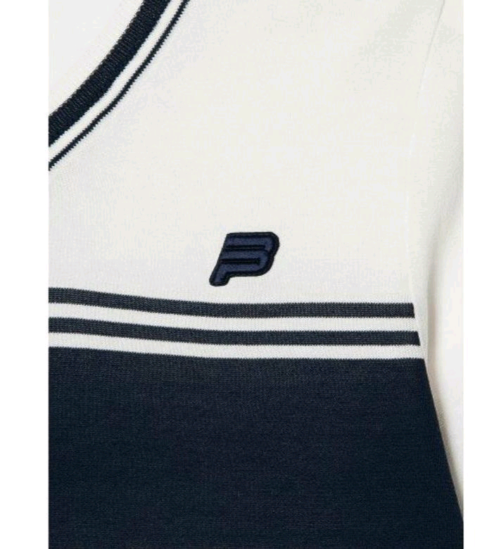 빈폴 여성 레이온 브이넥 반팔 니트 100 이미지