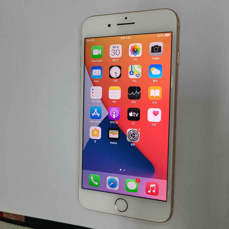 아이폰 8플러스 로즈골드 64G 인스타 버전 14.3 배터리100% 213120 이미지
