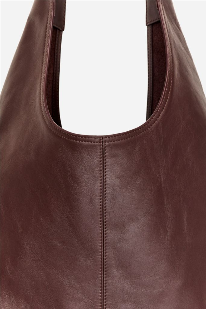 새상품) 아르켓 슬라우치 스플릿 레더백, 호보백, 보부상백 이미지