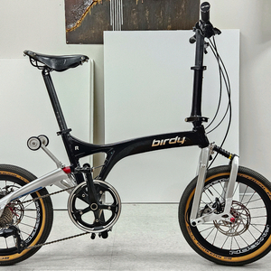 버디 R 20 접이식 미니벨로 블랙(팍슨18인치 휠포함) 이미지