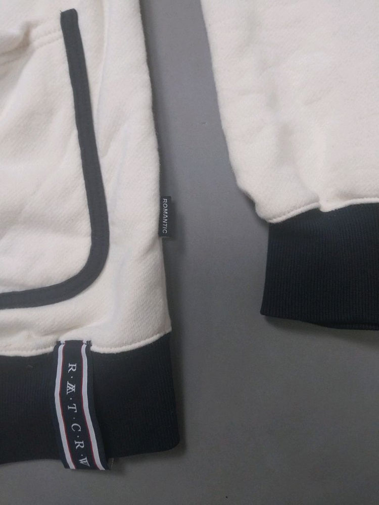 [L] 로맨틱크라운 라운드 카라 코튼 가디건 오트밀 이미지