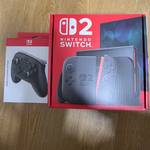 닌텐도 스위치2 + 프로콘2 이미지