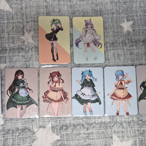 스텔라이브 쿠크다스 일반 포토카드 세트 이미지